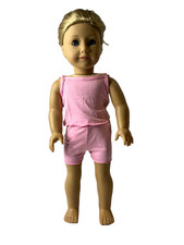 Pink Cami Underwear Set Fits 18" American Girl Doll Clothing