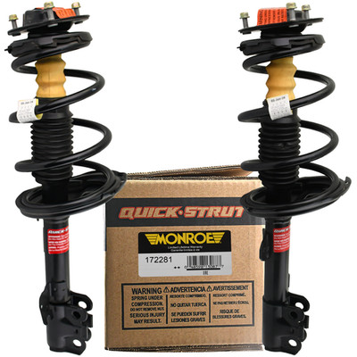2pcs Monroe Front Struts w/ Coil Spring Assembly for 2004-2007 Toyota Highlander