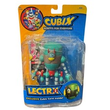 CUBIX Robots for Everyone Lectrx Action Figure - Exclusive Cubix Card Inside!