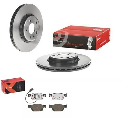 brembo BREMSSCHEIBEN 314mm + XTRA BELÄGE VORNE passend für AUDI A4 B9 8W + A5 F5