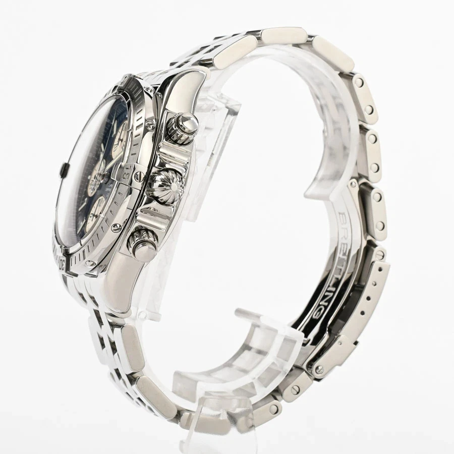 BREITLING Chronomat Evolution A156C45PA Blue Men's Used Watch #111126 - image 2 of 4