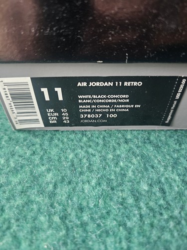 Nike Air Jordan 11 Retro Concord Size 11