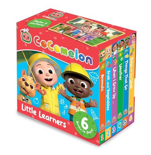 CoComelon Little Learners Pocket Library, Fiction, Board Book, Cocomelon - Image 10