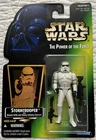 Action Figure Kenner Hologram Star Wars Power of the Force Stormtrooper New