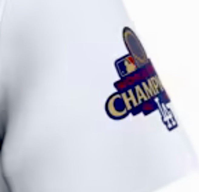 Nike LA Dodgers #17 Shohei Ohtani 2024 World Series Gold