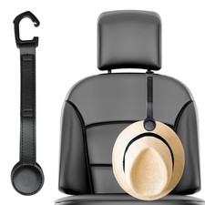 Cowboy Hat Holder for Truck, Magnetic Leather Cowboy Hat Rack for Truck and