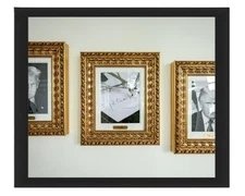 DONALD TRUMP WHITE HOUSE PORTRAITS JOE BIDEN AUTOPEN 8X10 FRAMED PHOTO