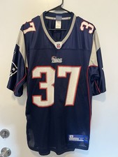 Size M | #37 Rodney Harrison Jersey | New England Patriots | Mens | Home | Navy