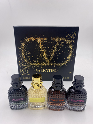 #ad #ad UOMO BORN IN ROMA VALENTINO EAU DE PARFUM SPRAY 1 Oz *4 FOR MEN NEW GIFT SET $52.09