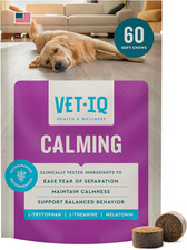 Calming Support Supplement for Dogs, Calming Chews Help Manage Stress and Promot