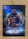 KARL-ANTHONY TOWNS 2025-26 TOPPS MIDNIGHT OIL MARKS MOONRISE AUTO 01/25