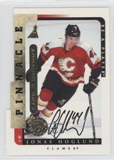 1996-97 Pinnacle Be A Player Link 2 History Auto Jonas Hoglund #LTH-8A Auto 0c2