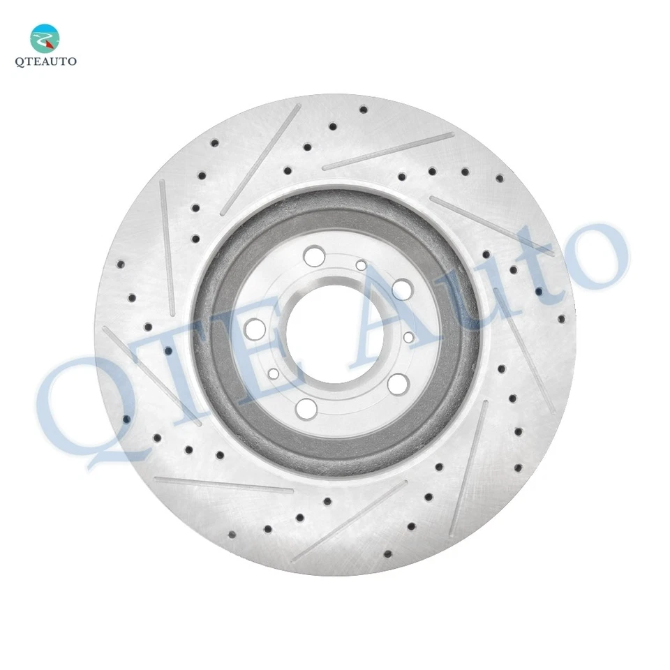 Juego 4 rotores de freno perforados delanteros 303 mm-traseros 278 mm para Chevrolet Impala 2006-2008 Foto 4 de 4