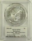 Photo of a 2016-W American Silver Eagle from an eBay listing that sold on Jul 19, 2026