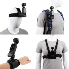 Pellking Accessories Kit for DJI Osmo Pocket 3,New Quick Release Head Strap Moun