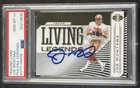 JOE MONTANA PSA DNA AUTH 2020 PANINI ILLUSIONS #LL11 LIVING LEGENDS 10 AUTO