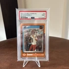 2024 Panini Clearly Donruss Jayden Daniels Orange Rated Rookie #/199 PSA 9