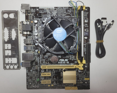 Asus H81M-E Motherboard Core I3-4160 8GB RAM, IO Sheild #1629