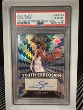 2024-25 Panini Select - Youth Explosion Signatures Adem Bona #YE-26 (AU, RC)