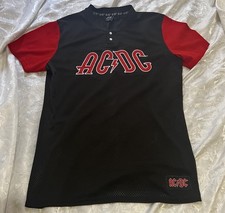 ACDC High Voltage Mesh Jersey LARGE T-shirt 2022 Basketball Top Licensed Offical