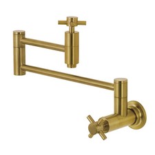 Kingston Brass KS810.DX Concord 3.8 GPM Wall Mounted Double - Brass