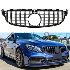 Kühlergrill Panamericana Kamera GT Look Für Mercedes W205 S205 C63 AMG 2015-2018 Kühlergrill Panamericana Kamera GT Look Für Mercedes W205 S205 C63 AMG 2015-2018