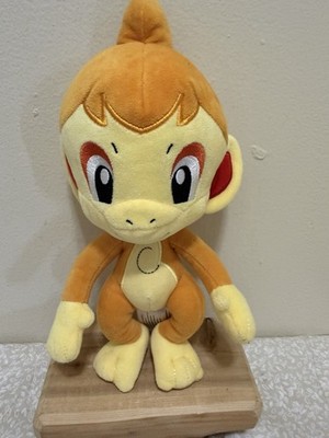 Pokemon Chimchar 10'' Plush Monkey Fire Tail Toy