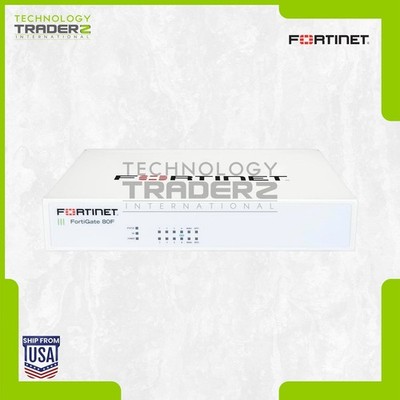 Fortinet FortiGate Netzwerksicherheits-Firewall FG-80F Neu Versiegelt