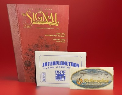 FIREFLY CARGO LOOT CRATE BELLEROPHON STICKER | FLASHCARD SET & THE SIGNAL #6