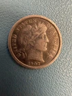 1903-O S SILVER UNITED STATES BARBER DIME COIN EXTREMELY FINE CONDITION