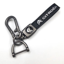 CITROEN Genuine Leather Keyring Matt Finish with screwdriver for clips New
