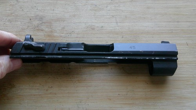 #ad IMI Baby Desert Eagle Parts 45ACP Slide W Sights Safety Firing Pin Complete $149.95