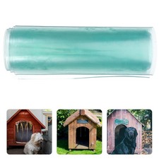 Transparent Dog Door Replacement Flap Easy to Vinyl Strips Safe Dog
