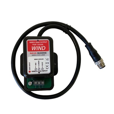 NASA Marine NMEA 0183 to NMEA 2000 Wind Converter Box CANBUS-W-BOX