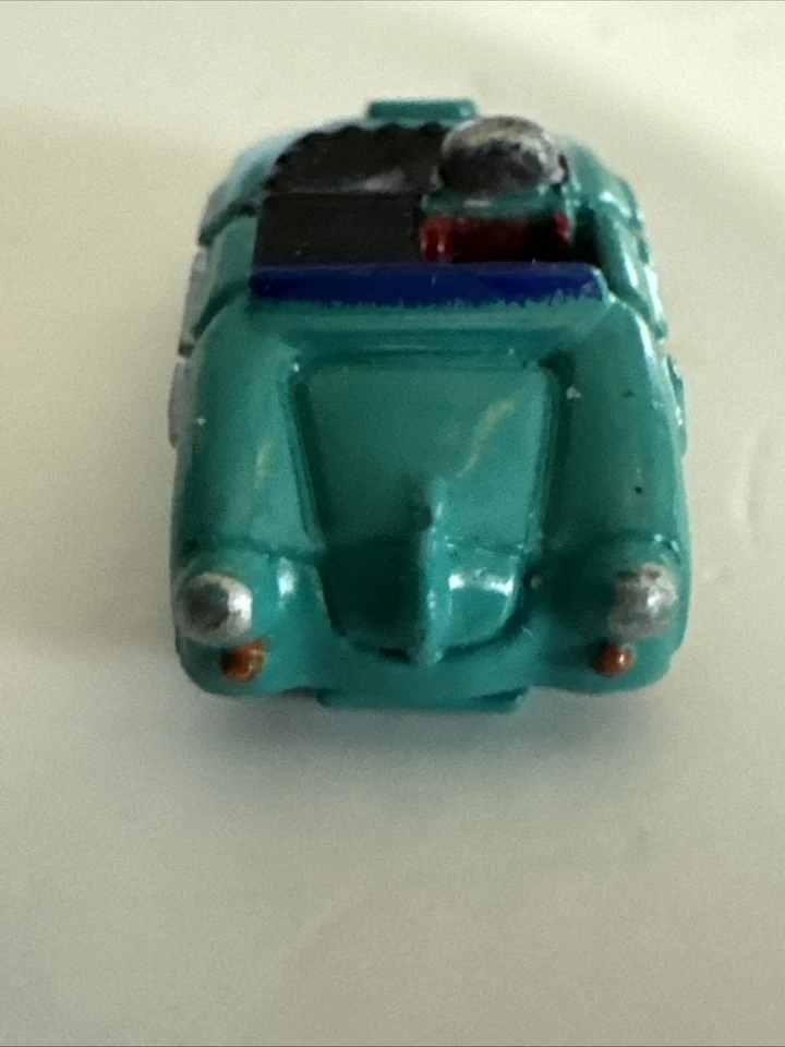 Micro Machines Ultrasmall Insiders Mini BLUE GREEN PORSCHE 356 Galoob - Image 4 of 4