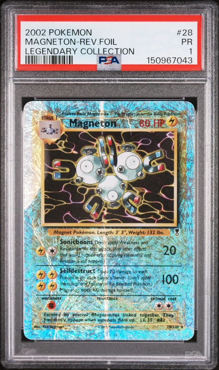 Pokémon TCG Legendary Collection Rare Collectible Individual Card