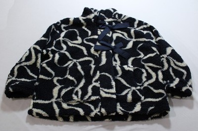 Ingrid Borg Navy Borg Coat Damson Madder Women's Ingrid Borg