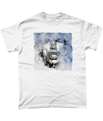 Mick Jagger Abstract T Shirt Rolling Stones Keith Richards Ronnie Wood Charlie