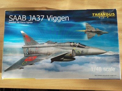 1/48 Tarangus Saab JA37 Viggen + Resin + Paint Mask