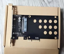 U.2 to PCIe Adapter for 2.5" NVMe SSD Solid State Drive PCIE 3.0 x 4 Adapter