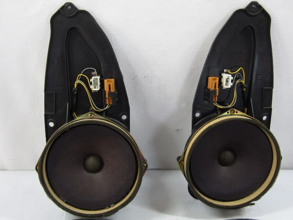 1999-2002 Toyota 4Runner porta alto-falantes esquerda e direita dianteiro e traseiro conjunto de 4 fabricante de equipamento original - Imagem 2 de 4