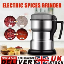400W Electric Coffee Grinder Grinding Milling Matte Blade Blender Bean Nut Spice