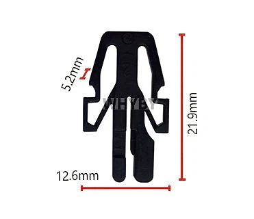 100PCS For Toyota Radiator Grille Clips Fastener Hook Bracket 90467-13005， — 第 3/3 张图片