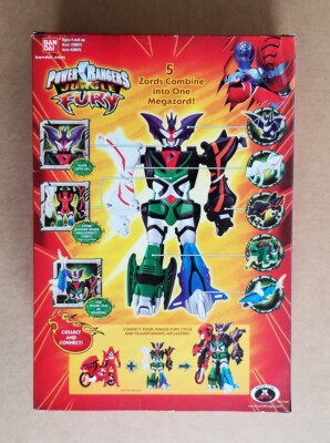 POWER RANGERS JUNGLE FURY TRANSFORMING BEAST MASTER MEGAZORD