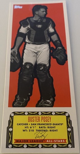 2021 Topps 1951 Major League All-Stars Box Toppers Buster Posey SF ...