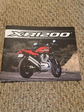 NOS ORIGINAL HARLEY FACTORY 2009 XR1200 XR 1200 BROCHURE CATALOG
