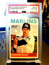 2013 CRISTIAN YELICH TOPPS HERITAGE 