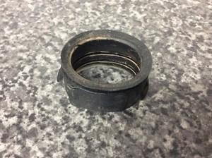 Flexibler Gummi Schlauchverbinder, Vintage Staubsauger / Goblin Dampf / Staubsauger