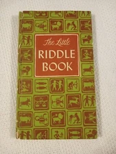 The Little Riddle Book, Peter Pauper Press, 1954, Hardback Book