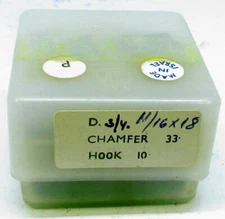 Vargus 11/16"-18  3/4" D Chaser Set Projection